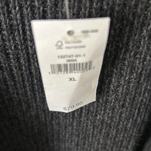 Gap grey button down cardigan size xl nwt - Picture 2 of 2